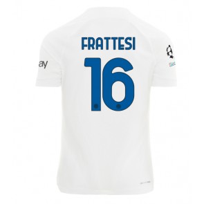 Inter Milan Davide Frattesi #16 Bortatröja 2023-24 Kortärmad